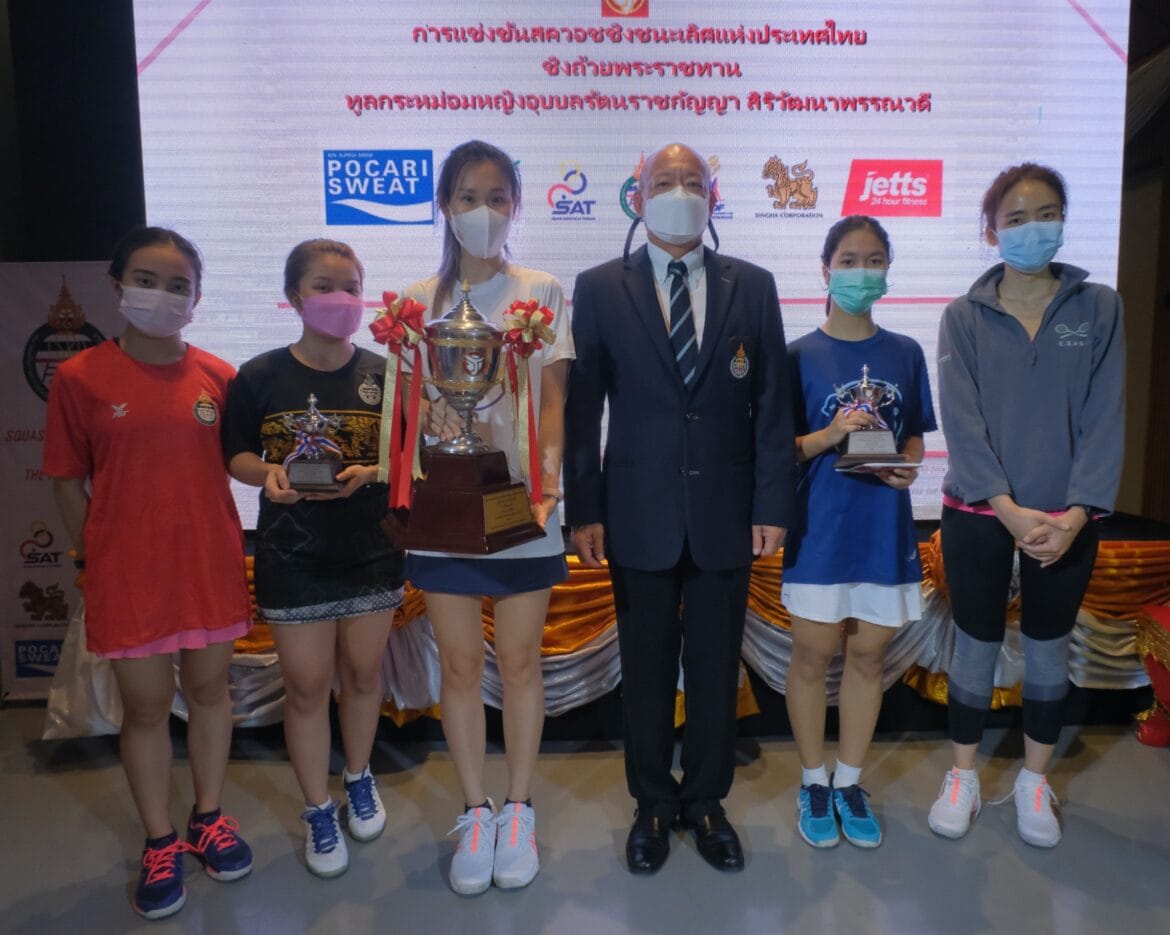 ‘อนันตนา’แชมป์สควอชประเทศไทยได้5คนเก็บตัวลุ้นเหรียญเอเชียนเกมส์