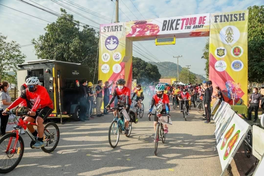 27 กพ. 2022: “Bike Tour De The Army 2022” ค่ายบุรฉัตร จ.ราชบุรี