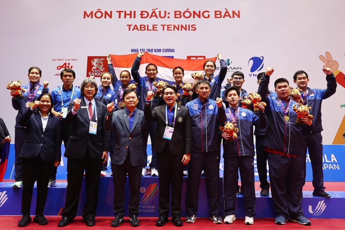 21 พฤษภาคม 2565  –  ทีมเทเบิลเทนนิสไทยสร้างประวัติศาสตร์ กวาด 4 เหรียญทองซีเกมส์ ครั้งที่ 31