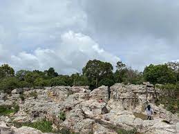 พาเที่ยว ลานหินหน่อ ชัยภูมิ มหัศจรรย์หินแปลก จากธรรมชาติ เมื่อล้านปีก่อน