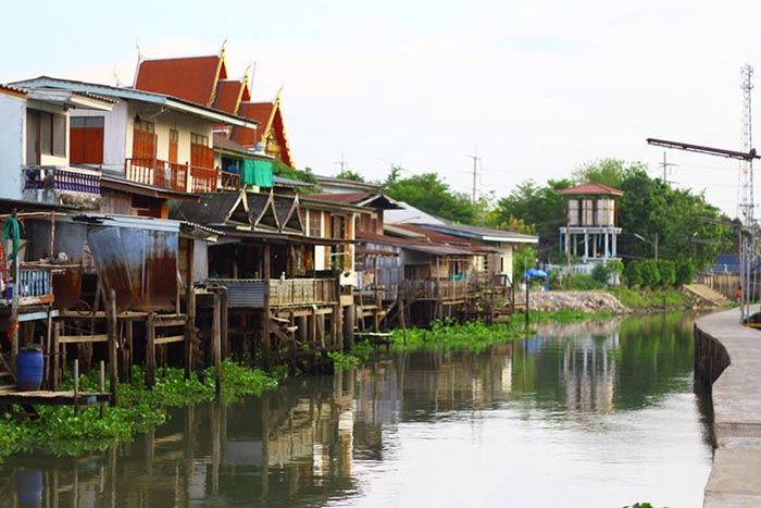 พาเที่ยว ตลาดอิงน้ำสามโคก ตลาดริมน้ำเก่าแก่ จังหวัดปทุมธานี